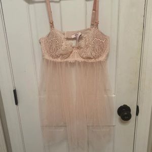 Blush pink VS lingerie